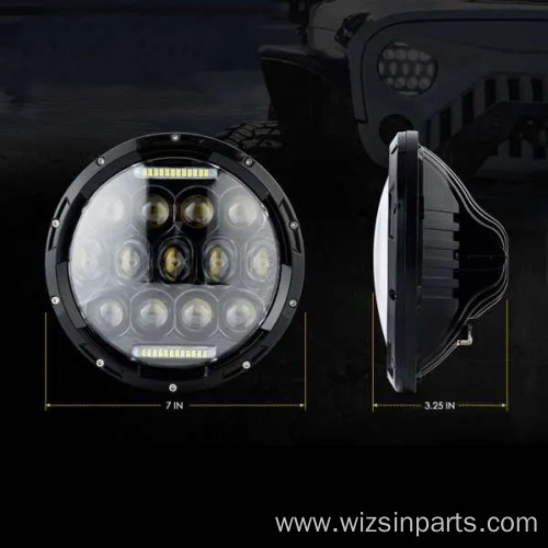 Honeycomb LED Headlights for Jeep Wrangler